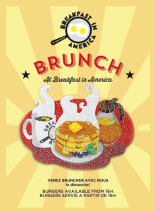 Breakfast in America Brunch Menu