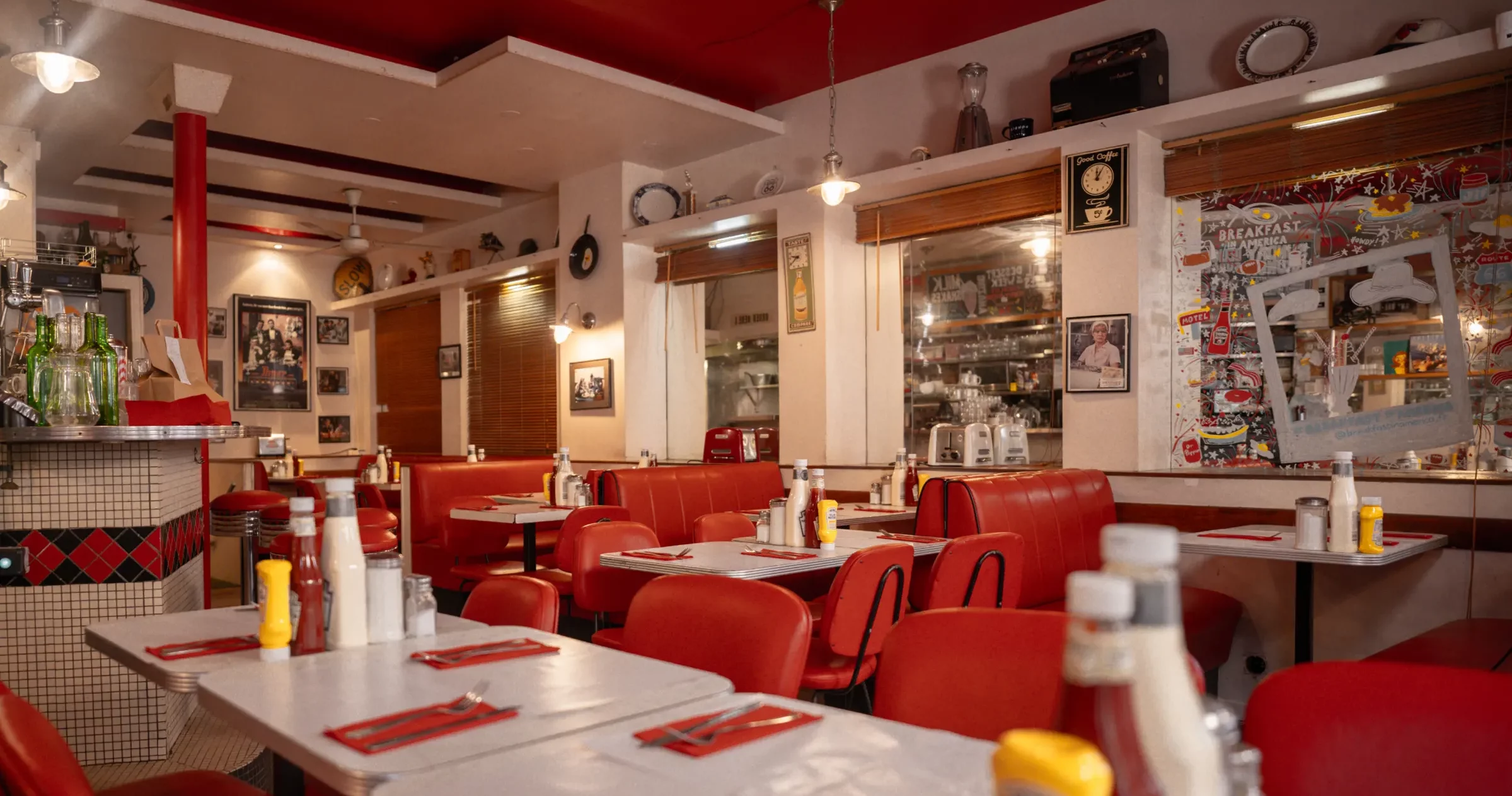 Breakfast in America Diner a Paris